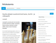 Tablet Screenshot of peliakatemia.fi